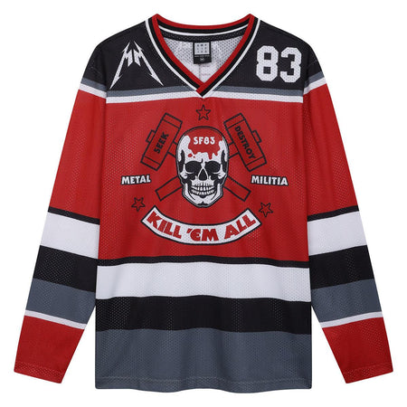Amplified Mens Metallica Hockey Jersey Discounts on great Brands