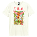 Vintage White - Front - Amplified Unisex Adult In Utero Wilderness Nirvana T-Shirt