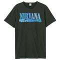 Charcoal - Front - Amplified Unisex Adult Crayon Nevermind Nirvana T-Shirt