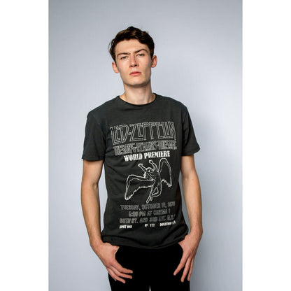 Charcoal - Back - Amplified Unisex Adult The Song Remains The Same Led Zeppelin T-Shirt