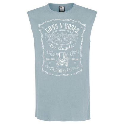 Strange Blue - Front - Amplified Mens Paradise City Guns N Roses Tank Top