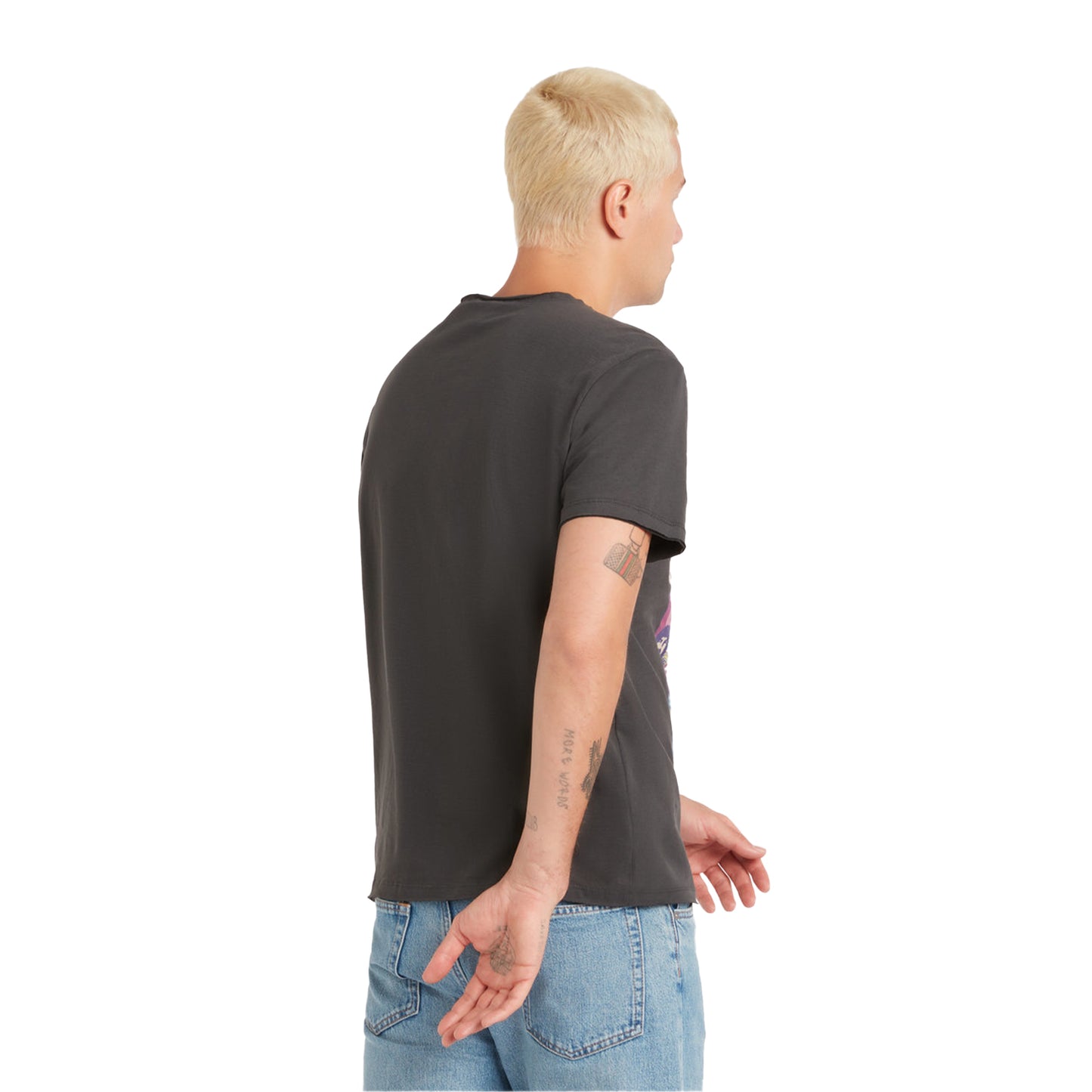 Charcoal - Back - Amplified Unisex Adult Electric Magic Led Zeppelin T-Shirt