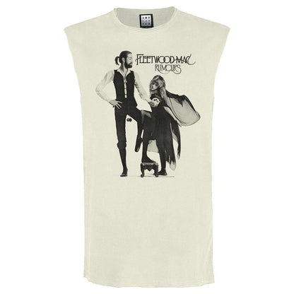Vintage White - Front - Amplified Unisex Adult Rumours Fleetwood Mac Tank Top