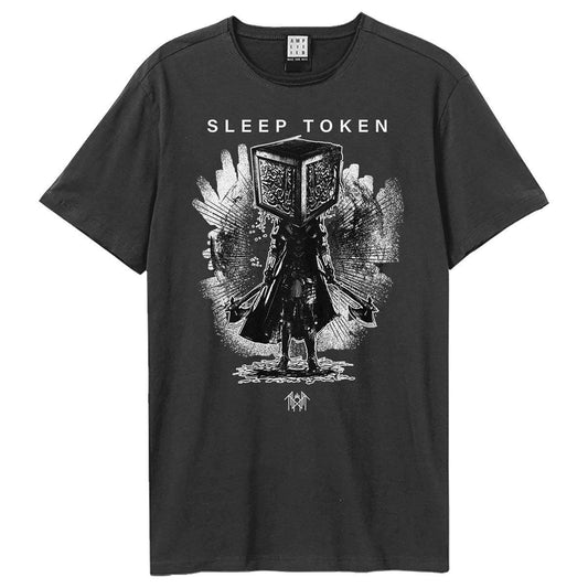 Charcoal - Front - Amplified Unisex Adult Axe Samarui Sleep Token T-Shirt