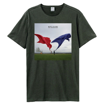 Charcoal - Front - Amplified Unisex Adult Only Revolutions Biffy Clyro T-Shirt