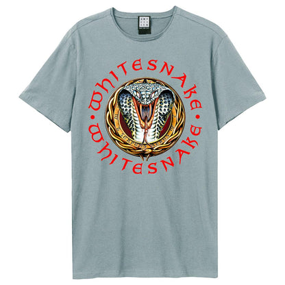 Strange Blue - Front - Amplified Unisex Adult Donnington Snake T-Shirt