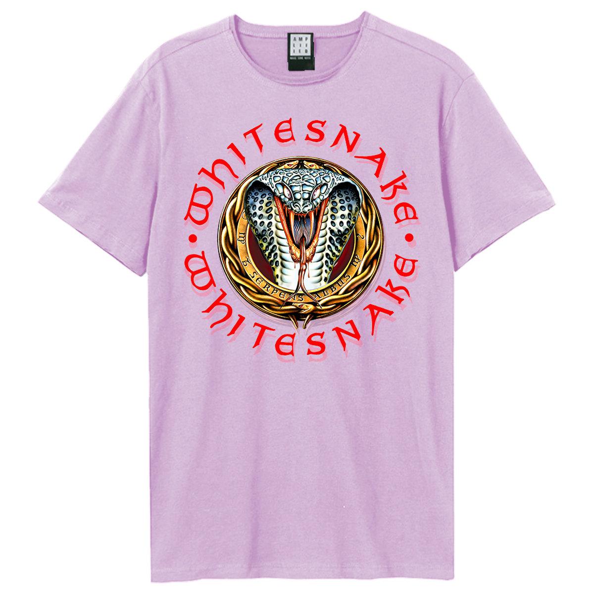 Pink 182 - Front - Amplified Unisex Adult Donnington Snake T-Shirt