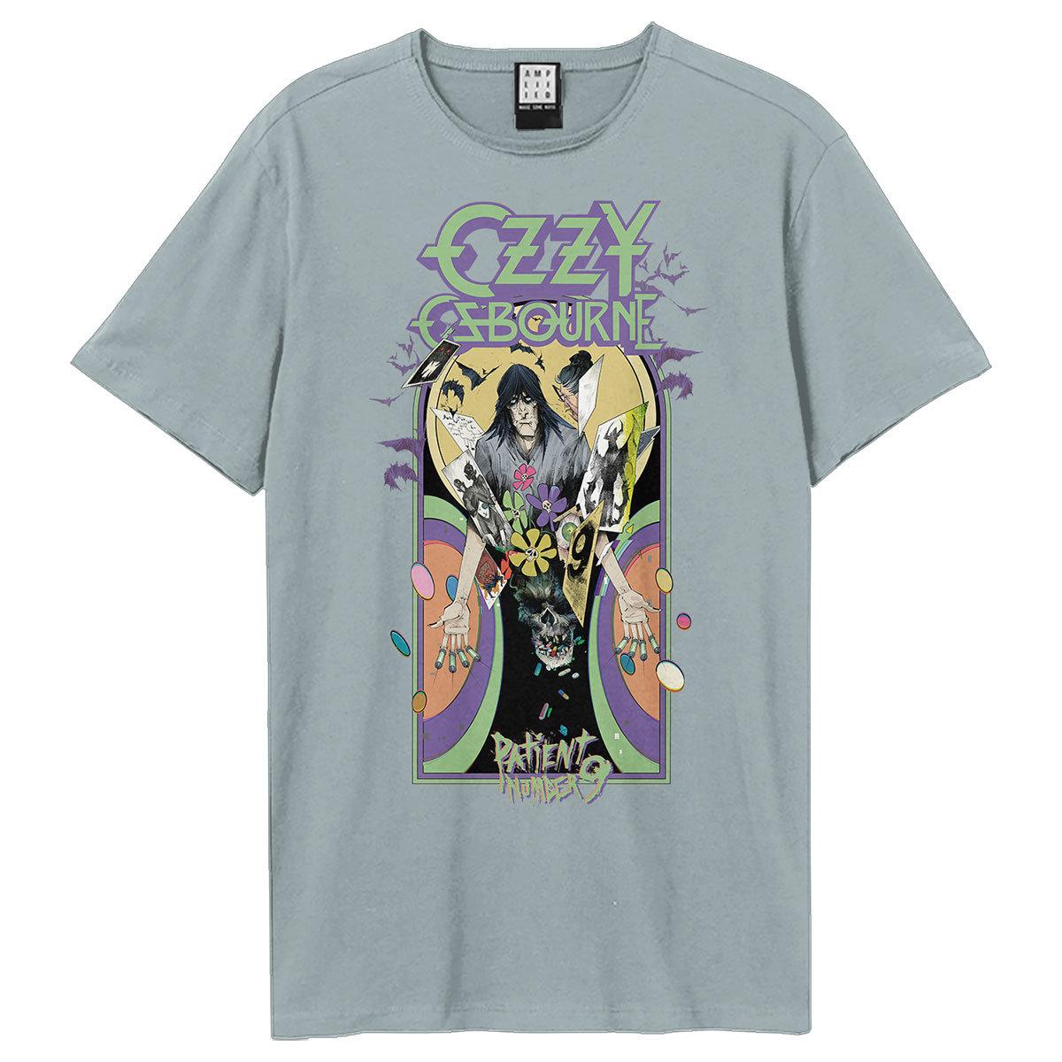 Strange Blue - Front - Amplified Unisex Adult Bounty No9 Ozzy Osbourne T-Shirt