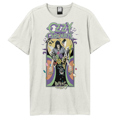 Vintage White - Front - Amplified Unisex Adult Bounty No9 Ozzy Osbourne T-Shirt