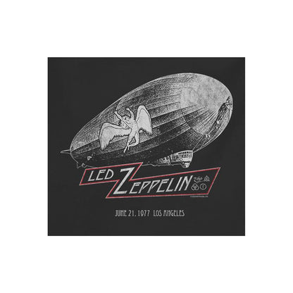 Charcoal - Side - Amplified Womens-Ladies Dazed And Confused Led Zeppelin Crop Top