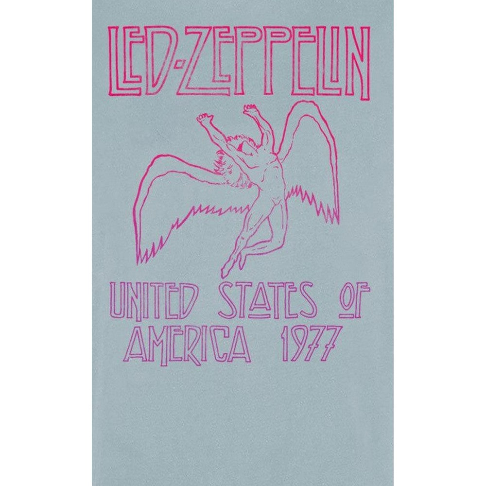 Strange Blue - Back - Amplified Unisex Adult 77 Gradient Led Zeppelin Sleeveless Tank Top