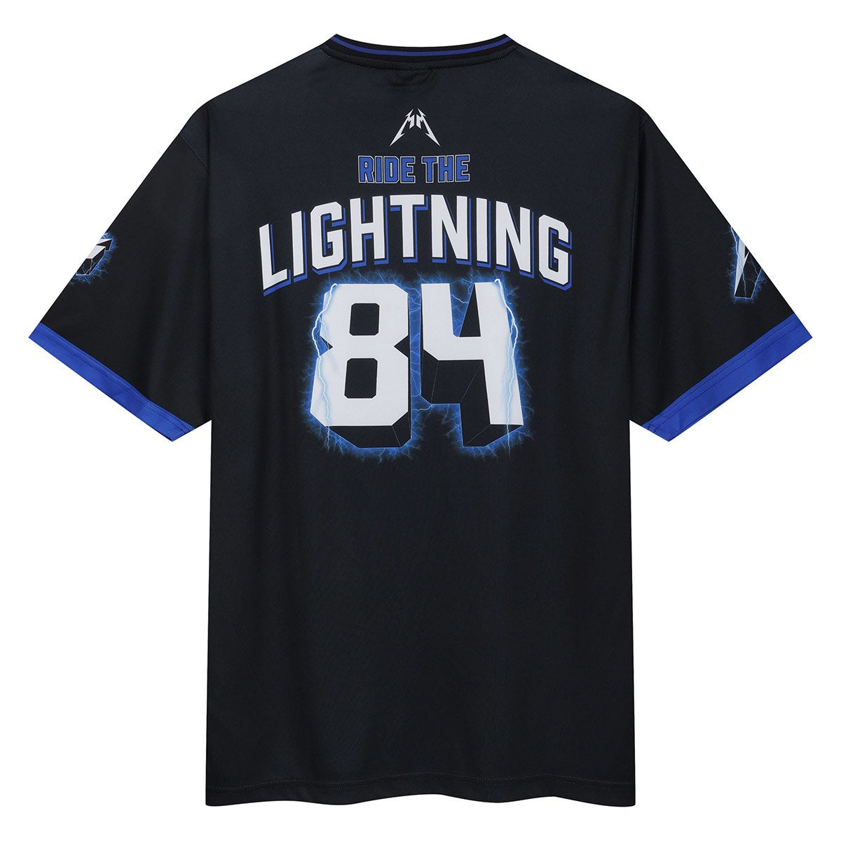 Black - Back - Amplified Unisex Adult Ride The Lightning Rock FC Metallica T-Shirt