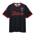 Black - Front - Amplified Unisex Adult Rock FC The Rolling Stones T-Shirt