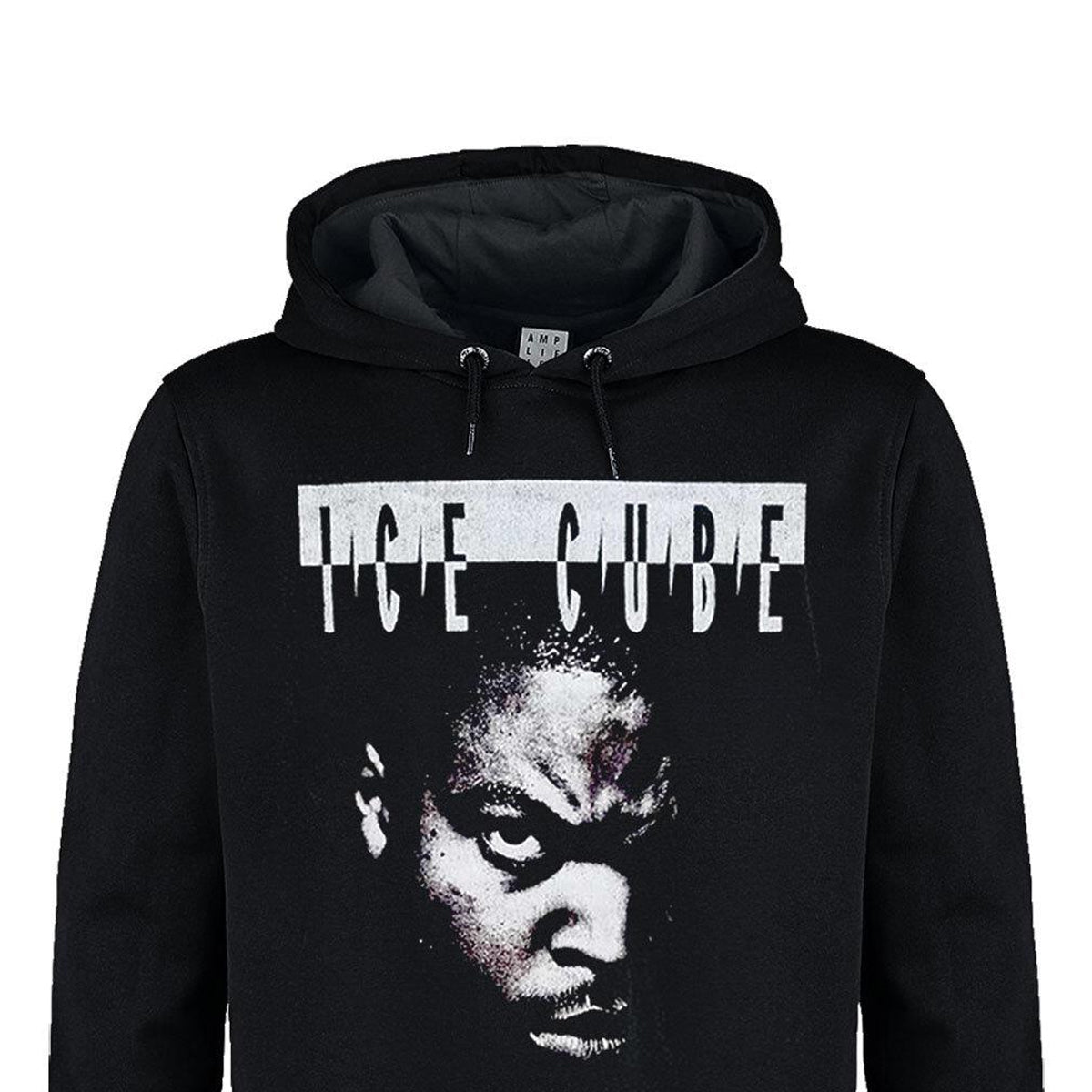 Black - Back - Amplified Unisex Adult Intimidation Ice Cube Hoodie