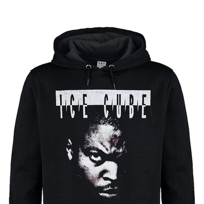 Black - Back - Amplified Unisex Adult Intimidation Ice Cube Hoodie