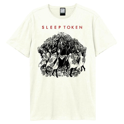 Vintage White - Front - Amplified Unisex Adult The Love You Want Sleep Token T-Shirt