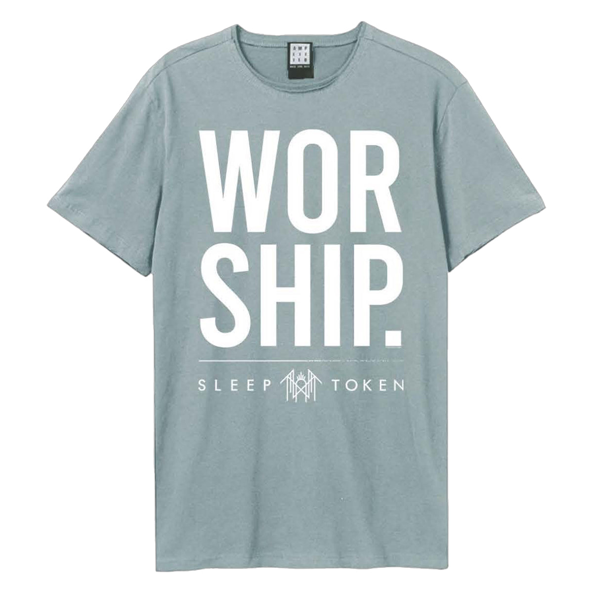 Strange Blue - Front - Amplified Unisex Adult Worship Sleep Token T-Shirt