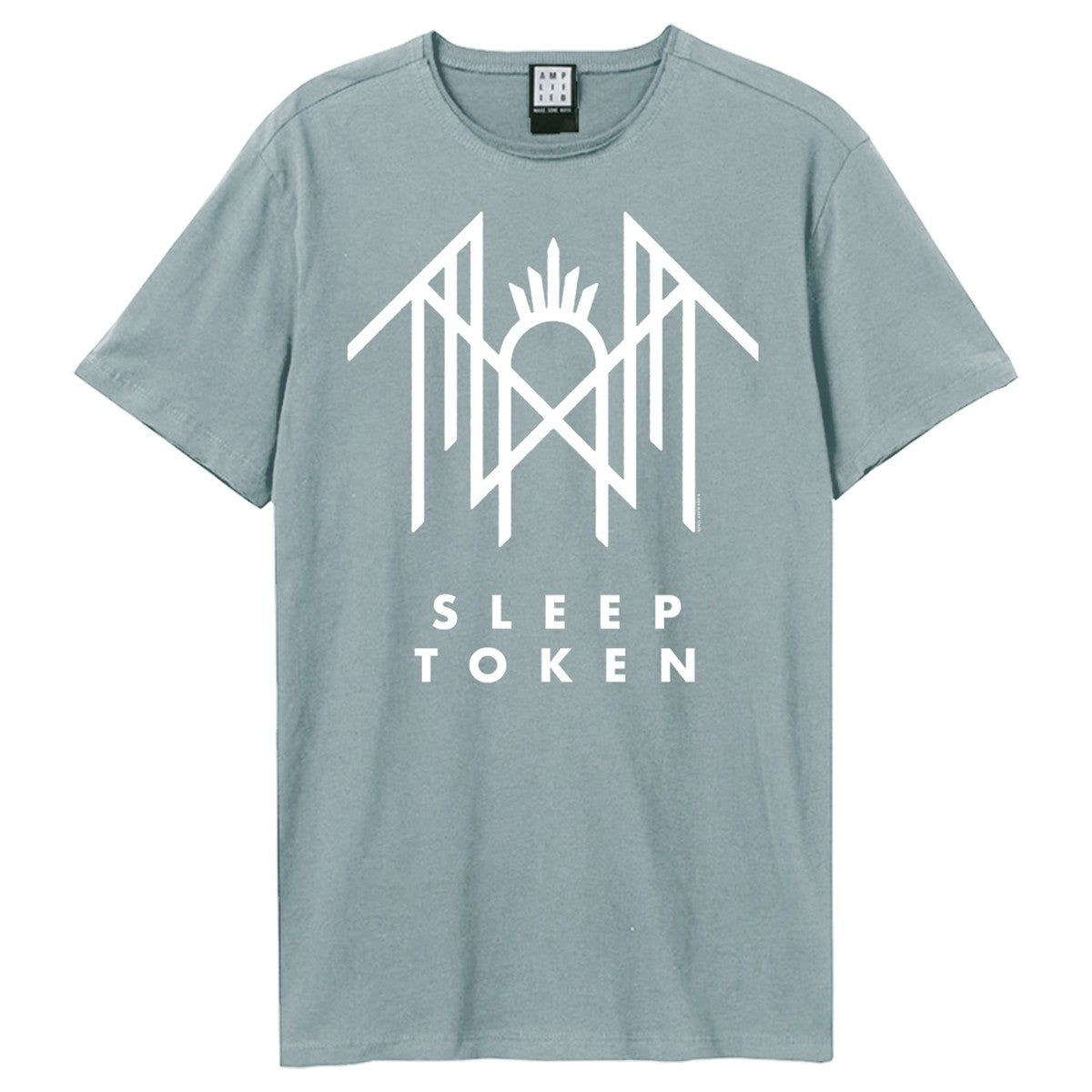 Strange Blue - Front - Amplified Unisex Adult Crystalina Logo Sleep Token T-Shirt