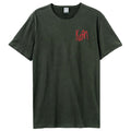 Charcoal - Front - Amplified Unisex Adult Lineart Issues Korn T-Shirt