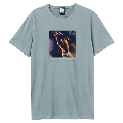 Strange Blue - Front - Amplified Unisex Adult New Values Iggy Pop Back Print T-Shirt
