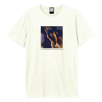 Vintage White - Front - Amplified Unisex Adult New Values Iggy Pop Back Print T-Shirt