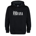 Black - Front - Amplified Unisex Adult In Utero Nirvana Hoodie