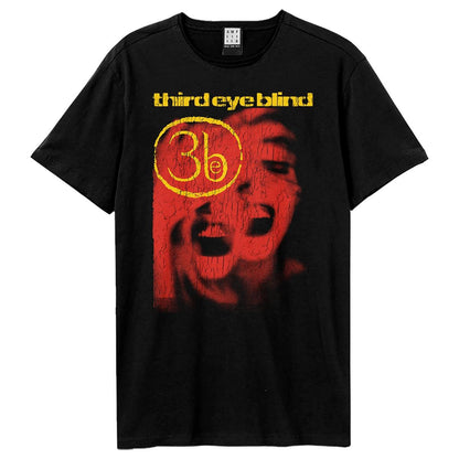 Black - Front - Amplified Unisex Adult Self Titled 97 Third Eye Blind T-Shirt