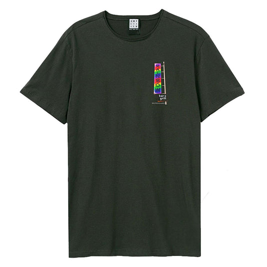 Charcoal - Front - Amplified Unisex Adult The Rainbow Room T-Shirt
