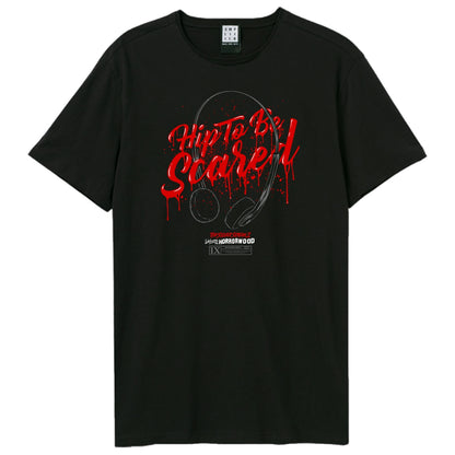 Black - Front - Amplified Unisex Adult Hip To Be Scared Ice Nine Kills T-Shirt