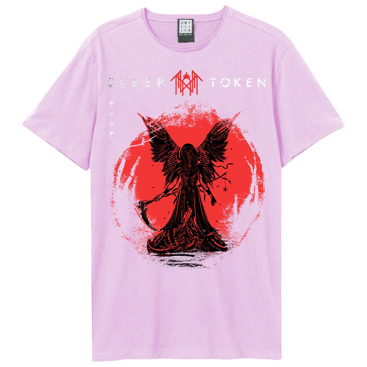 Pink - Front - Amplified Unisex Adult Take Me Back To Eden Sleep Token T-Shirt
