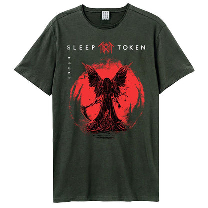 Charcoal - Front - Amplified Unisex Adult Take Me Back To Eden Sleep Token T-Shirt