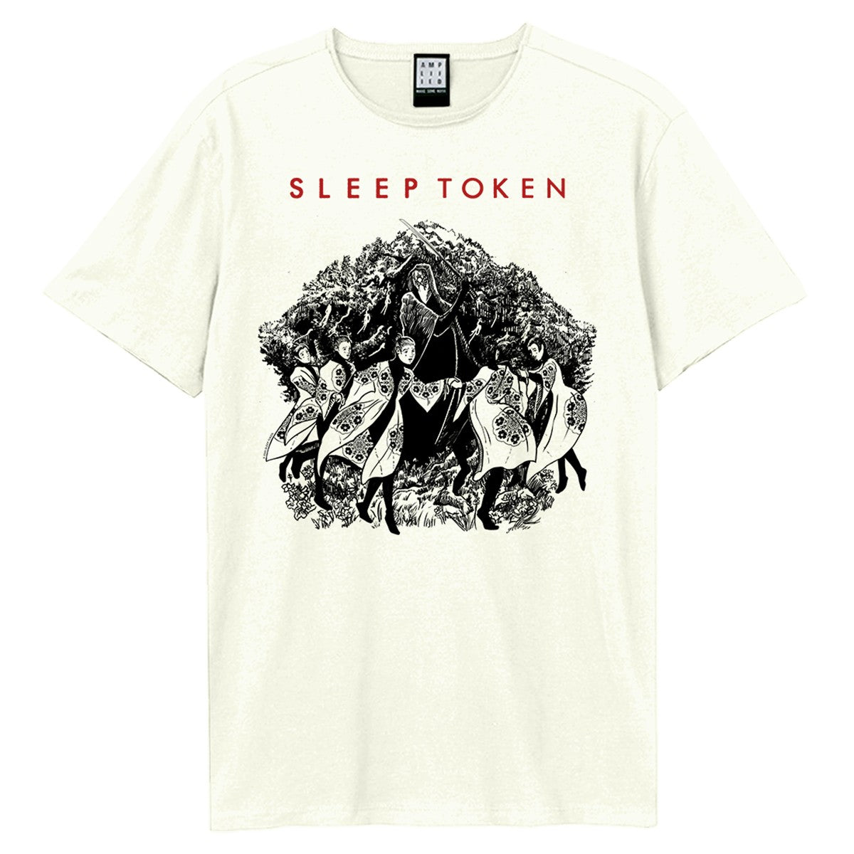 Vintage White - Front - Amplified Unisex Adult The Love You Want Sleep Token T-Shirt
