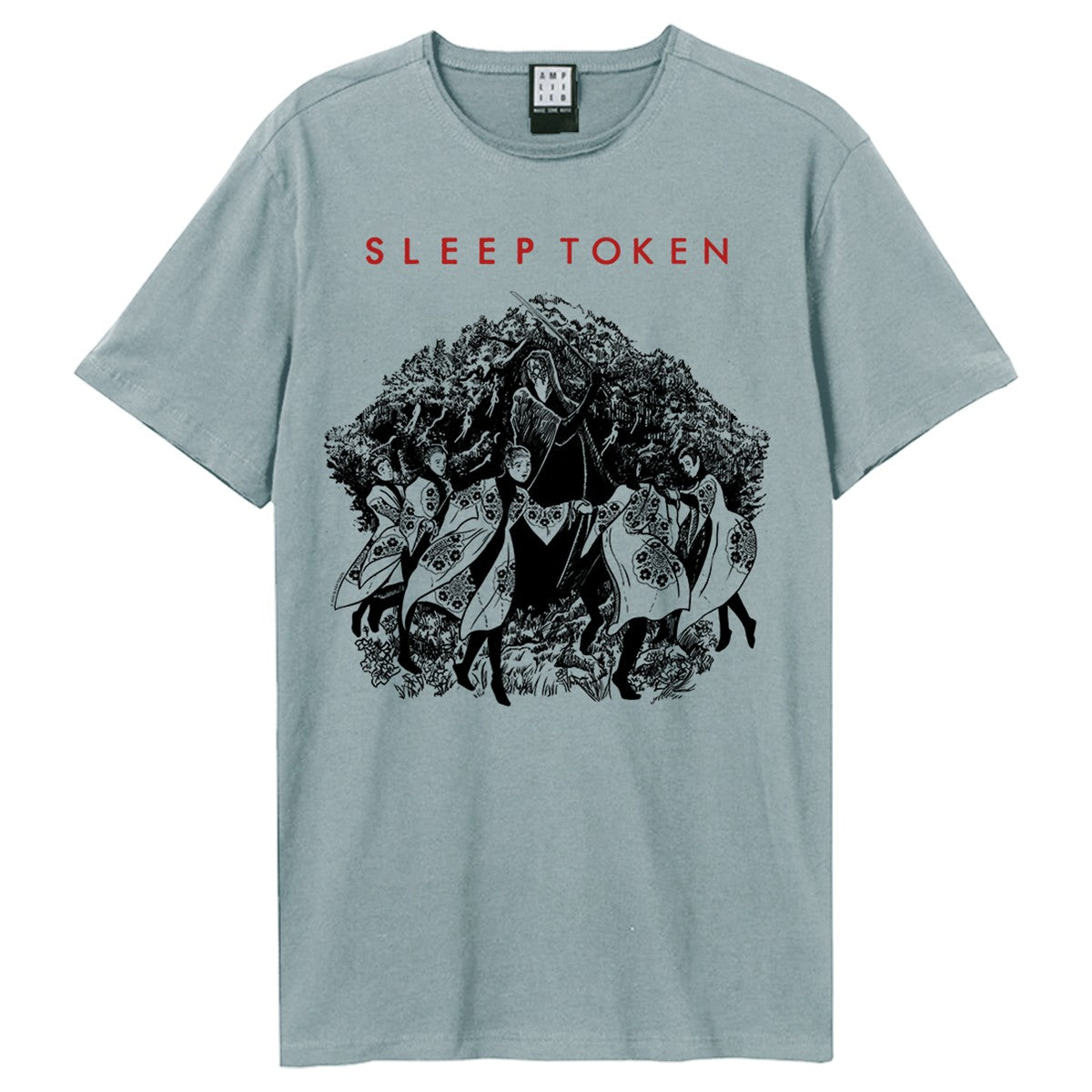 Strange Blue - Front - Amplified Unisex Adult The Love You Want Sleep Token T-Shirt
