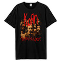 Black - Front - Korn Unisex Adult Untouchables Korn T-Shirt