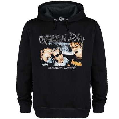 Black - Front - Amplified Unisex Adult Basket Case Green Day Hoodie