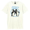 Vintage White - Front - Amplified Unisex Adult Penguins Fleetwood Mac T-Shirt