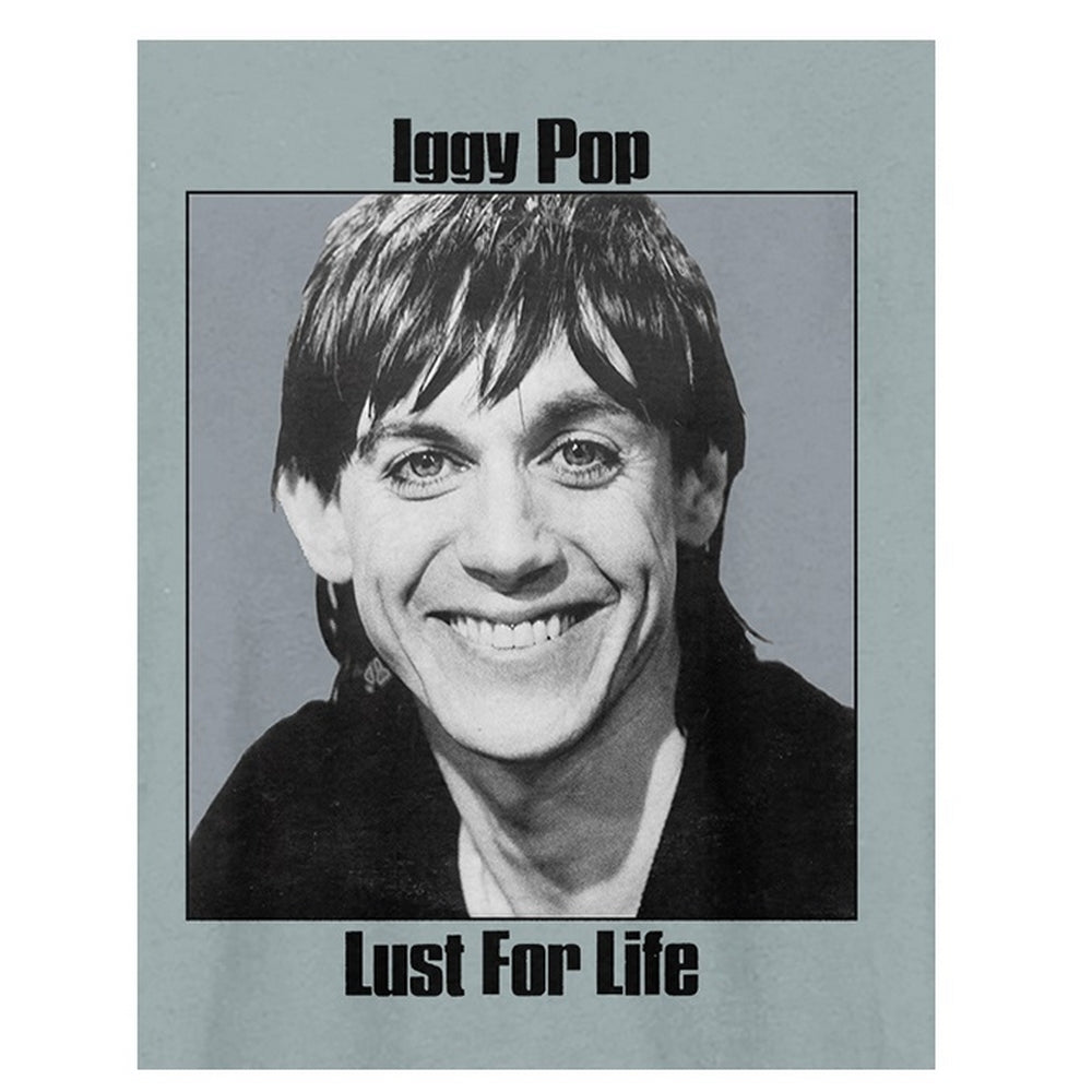 Strange Blue - Back - Amplified Unisex Adult Lust For Life Iggy Pop T-Shirt