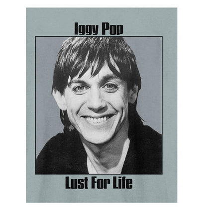 Strange Blue - Back - Amplified Unisex Adult Lust For Life Iggy Pop T-Shirt