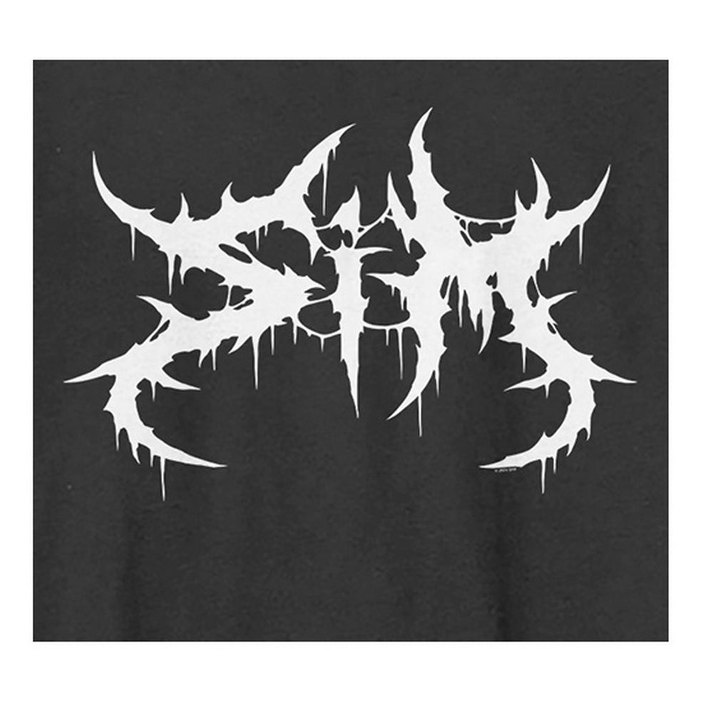 Black - Back - Amplified Unisex Adult SiM Logo T-Shirt