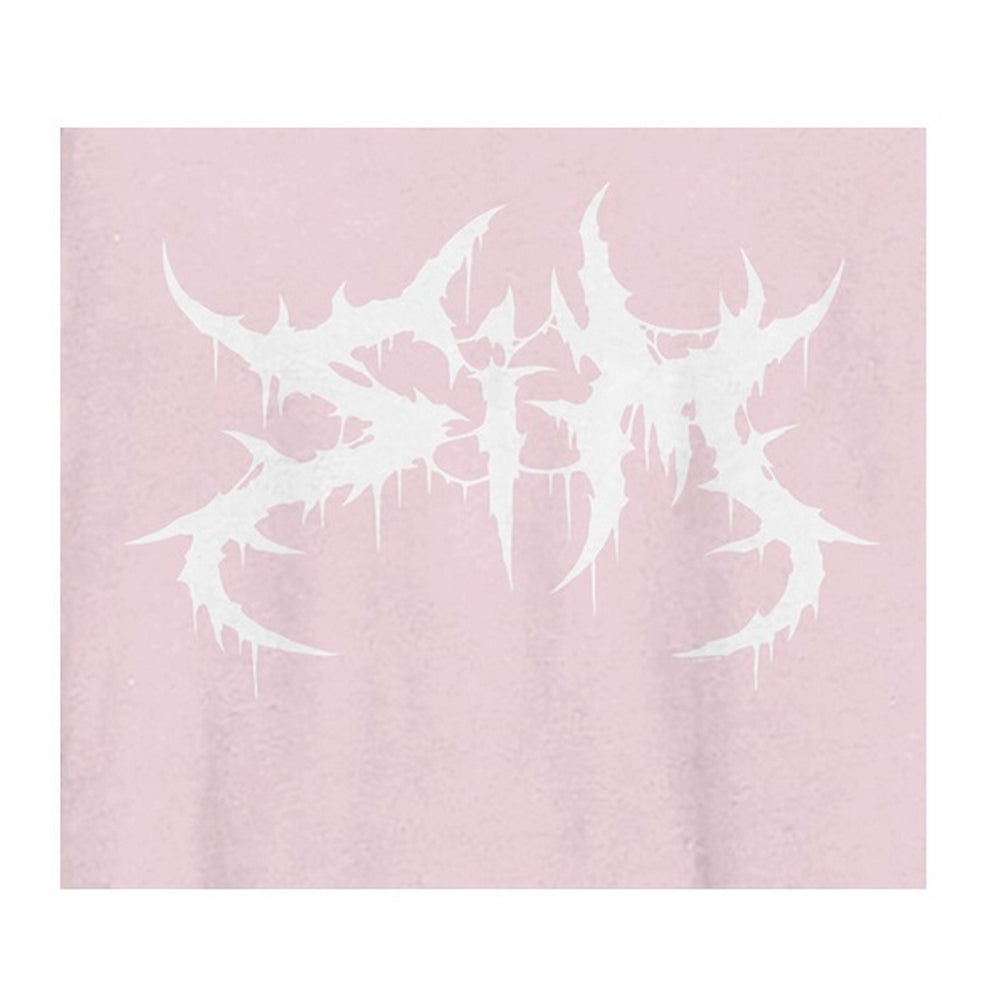 Pink 182 - Back - Amplified Unisex Adult SiM Logo T-Shirt