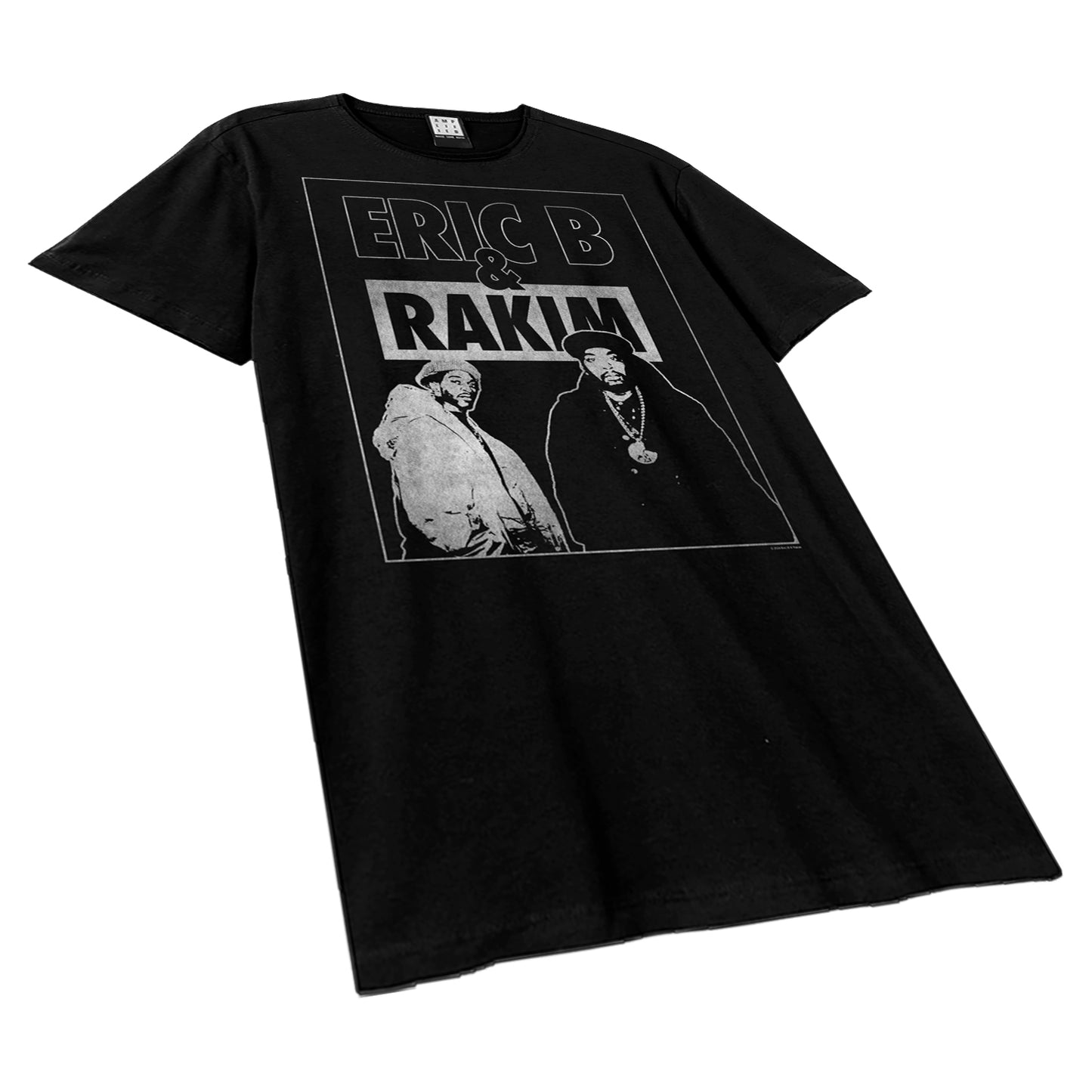 Black - Back - Amplified Unisex Adult Blackout Eric B. & Rakim T-Shirt