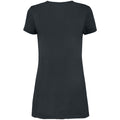 Charcoal - Back - Amplified Womens-Ladies 9 Eddies Iron Maiden T-Shirt Dress