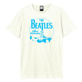 Vintage White - Front - Amplified Unisex Adult Yellow Submarine The Beatles T-Shirt