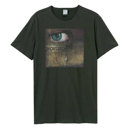 Charcoal - Front - Amplified Unisex Adult Silver Side Up Nickelback T-Shirt