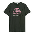 Charcoal - Front - Amplified Unisex Adult Are You Happy Now Architects T-Shirt