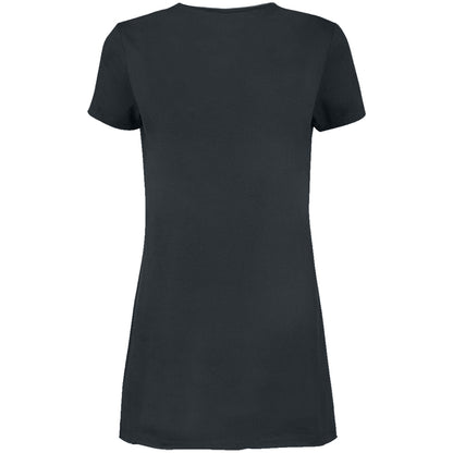 Charcoal - Back - Amplified Womens-Ladies Trooper Iron Maiden T-Shirt Dress