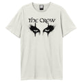 Vintage White - Front - Amplified Unisex Adult Eyes The Crow T-Shirt