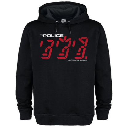 Black - Front - Amplified Unisex Adult Ghost In The Machine The Police Hoodie