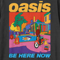 Charcoal - Back - Amplified Unisex Adult Be Here Now Oasis T-Shirt