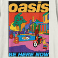 Vintage White - Back - Amplified Unisex Adult Be Here Now Oasis T-Shirt